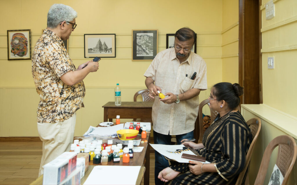 Ink Art – Sulekha inks hearts with Freewings